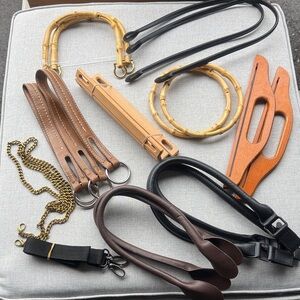 Lot of 10 Set Bag / Purse Straps and Handles